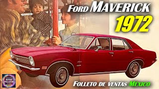 Download the video "1972 FORD MAVERICK MEXICO - FOLLETO DE VENTAS"