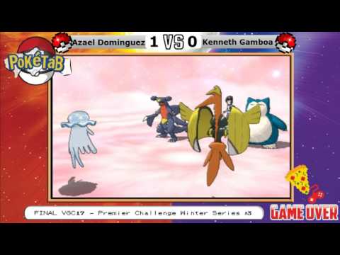 Azael Dominguez vs Kenneth Gamboa - FINAL Premier VGC17 Winter Series #3