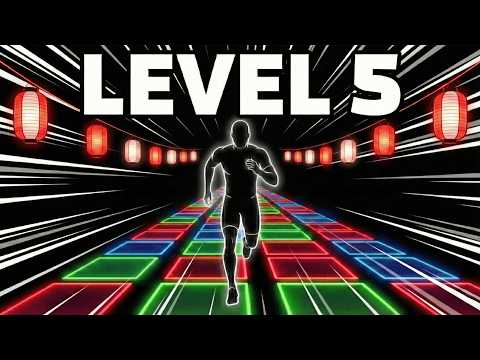 HIGH ENERGY  Immersive Interactive JAPAN Warm up | ROOFTOP PARKOUR KIOTO | Full Body Cardio