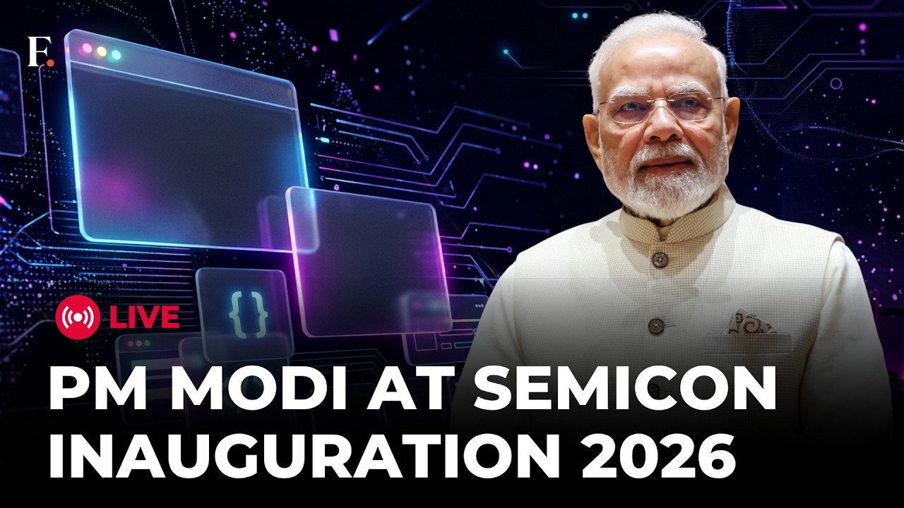 PM MODI LIVE: PM Modi Inaugurates SEMICON India 2026 | India’s Big Chip Manufacturing Push