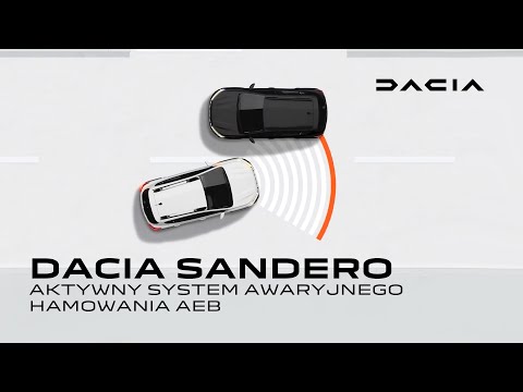 Sandero i Sandero Stepway - Aktywny system wspomagania nagłego hamowania