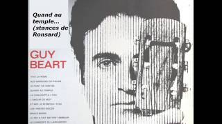 GUY BEART Quand au temple  (Stances de Ronsard)