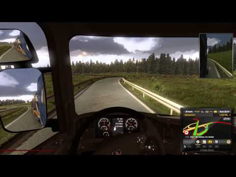 #1 Eurotruck simulator 2 scania r440 dijon - milano
