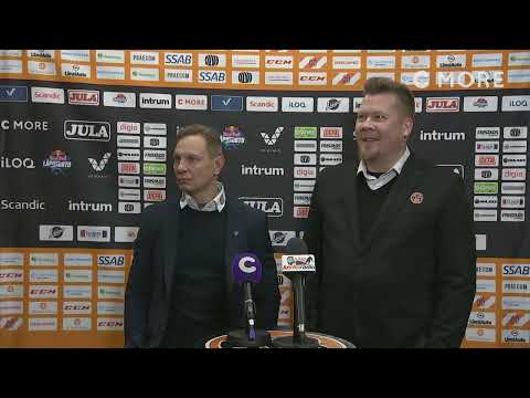 Lehdistötilaisuus HPK-Tappara 21.1.2023