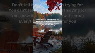 Download lagu Don't tell me it's not worth trying for #songlyrics #relaxing #instrumental mp3