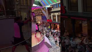 Royal Caribbean Allure of the Seas Dance Class in the Promenade