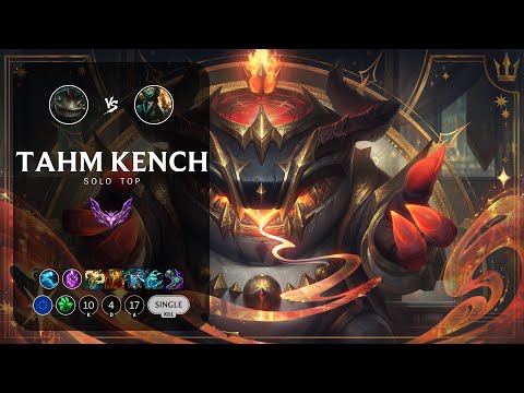 Tahm Kench Top vs Gangplank - EUW Master Patch 13.3