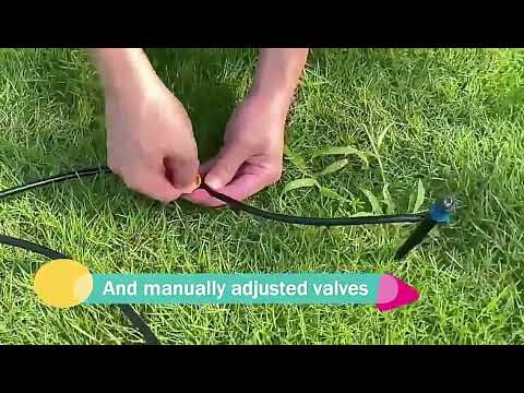 How to use irrigation dripper