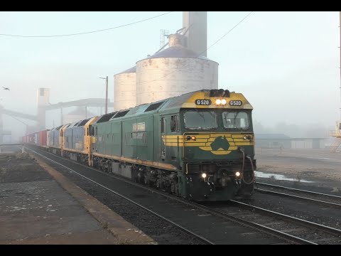 G520-BL32-G540 on 7901V at Dunolly.   13-07-24.