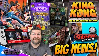 AtGames Sale & Champions Pub, Stern Pinball King Kong & Nintendo Switch Online Genesis Update!