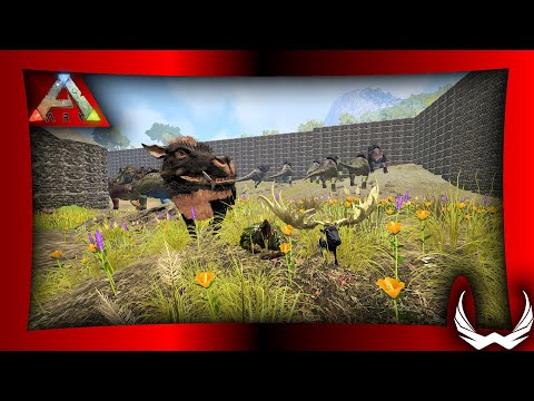Daeodon Taming for Healing The Army | Ark Survival Evolved Cluster Series EP20