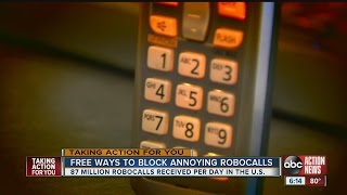Free ways to block annoying robocalls