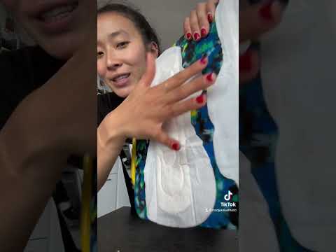 softest pad ever?!?!?! #itsaugust #periodtips #periods