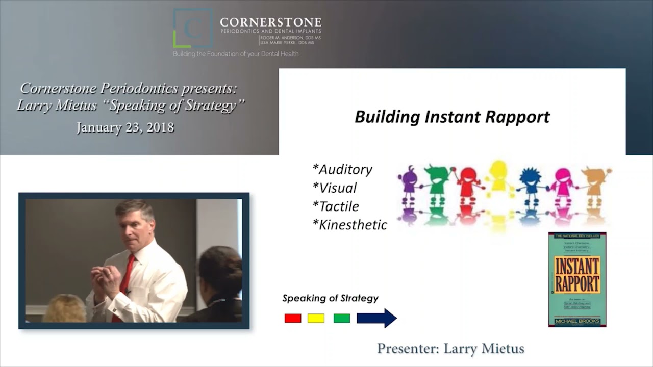 Promotional video thumbnail 2 for Larry Mietus "Leadership Larry"