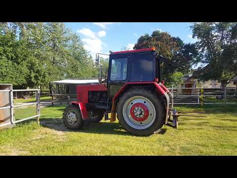 MTS 82 Heu einfahren