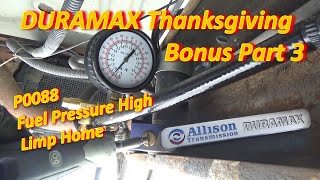Thanksgiving DURAMAX -BONUS Part 3! (Limp Home P0088)