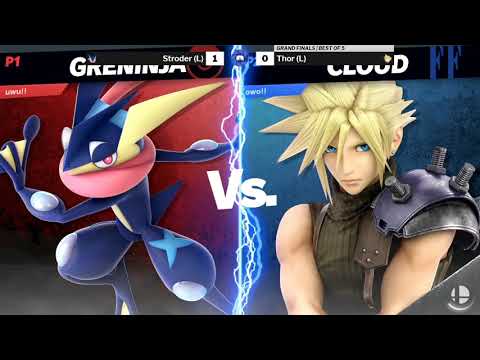 The Smash Lab 208 Grand Finals - Stroder (Greninja) vs Thor (Cloud)