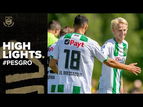 Highlights VV Pelikaan S - FC Groningen - Voorbereiding '21/'22