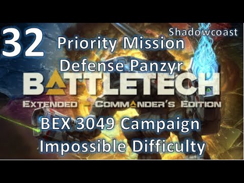 [BEX 32] PM Defense Panzyr! BattleTech Extended 3049 Arano Campaign (Commander's Edition)!