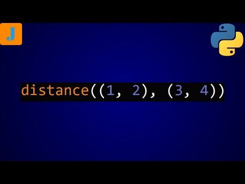 Python Distance Between Two Points