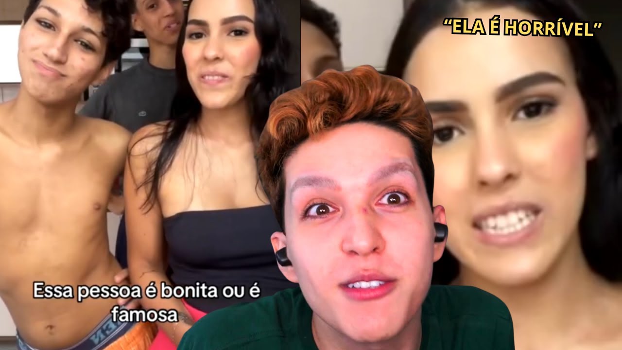 Sendo xingada por uma feia