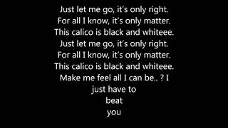 BOXINLION- BLACK AND WHITE (lyrics)