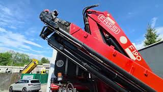 شاحنة مسطحة Renault KERAX 370 dCi 6x4 + crane FASSI 190 radio control | صورة 4 - Autoline