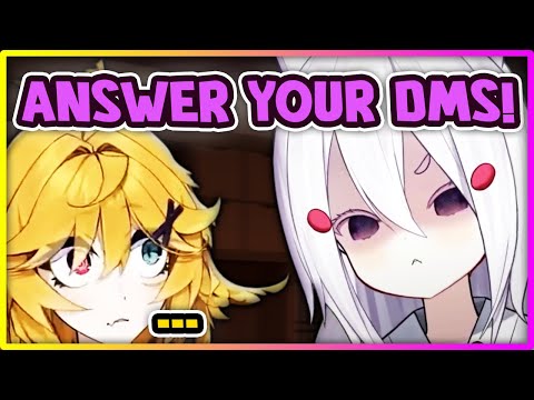 Tenma Yells at Dokibird to CHECK HER DMS!