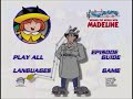 Inspector Gadget DVD Menu Sing A Long Around The World With Madeline 2002