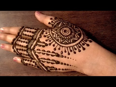 Design Mehndi fácil 🌿🌿