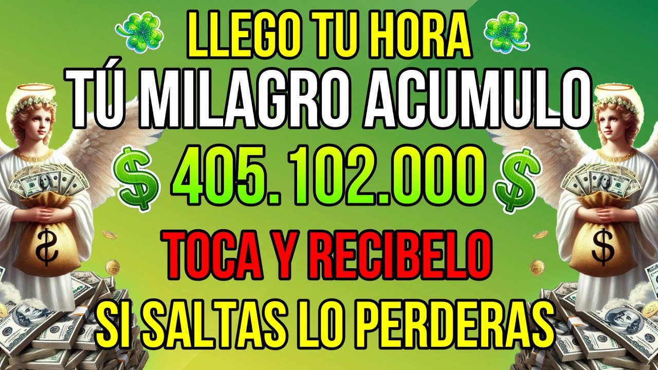 😍🍀 HOY SERÁS SANADO de la POBREZA y Te Harás Rico 🎁No Rechaces esto! | Mensaje de Dios
