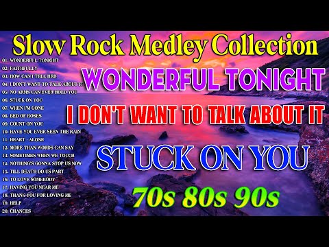 Slow Rock Love Songs Collection 70s 80s 90s | Nonstop Slow Rock Pinoy Medley | Best Luamang Tugtugin