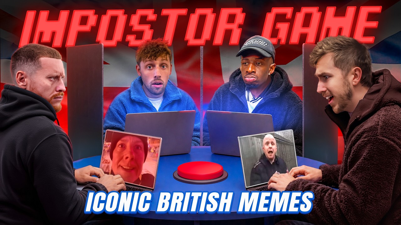 SIDEMEN REACTS BUT ONE OF US IS AN IMPOSTOR: BRITISH MEME EDITION