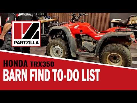 Honda TRX350 Rancher Restoration | 350 Rancher Barn Find | ATV Restoration Checklist | Partzilla.com