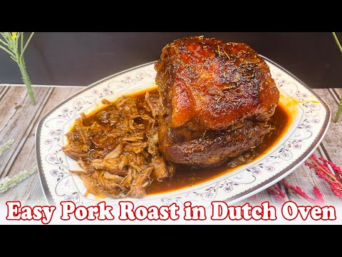 Easy Pork Roast in Dutch Oven