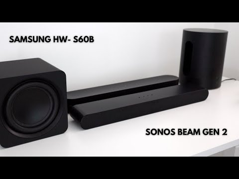 Samsung Soundbar HW-S60B Review and Comparison vs Sonos Beam gen 2 and Sub Mini