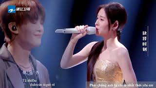 Download lagu [Vietsub] Từng câu từng chữ (Live) - Trương Bích Thần & Vương Hách Dã mp3