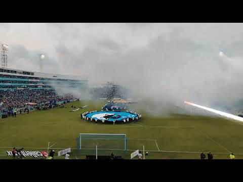 "Recibimiento jaiba brava vs leones negros UDG.       Final ida expansión MX" Barra: La Terrorizer &bull; Club: Tampico Madero