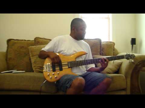 Stevie Mello - Practicing Bass - Gospel song Souled Out