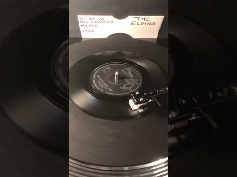 The Elgin’s - Stay In My Lonely Arms ( Vinyl 45 ) From 1968 .
