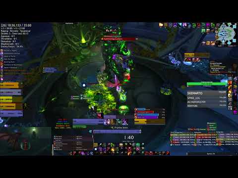 Cathedral of Eternal Night +26 (Tyrannical) | NOT IN TIME | Affliction Warlock