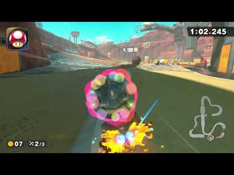 Choco Mountain - 2:01.315 - twelfth 🇨🇦 (Mario Kart World world record)