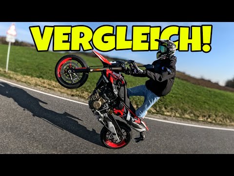 DUCATI HYPERMOTARD 698 vs KTM SMCR 690