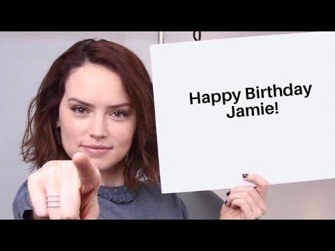 Happy Birthday Jamie