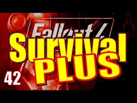 Fallout 4 Survival Mode Walkthrough Part 42 - Showdown at the Cabot House