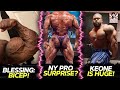 New York Pro Updates! + Keone Pearson Looks Huge + Victor Martinez at 47!