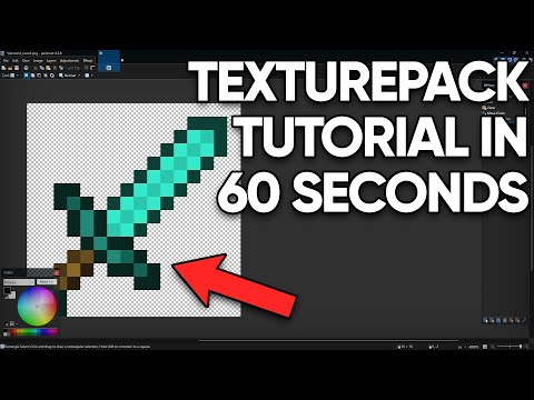 You can make a Minecraft Texture Pack in 60 SECONDS