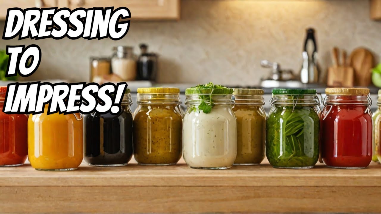 Dressing To Impress: 4 Easy to Make Salad Dressing Recipes at Home