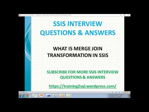 HCL SSIS Interview Questions