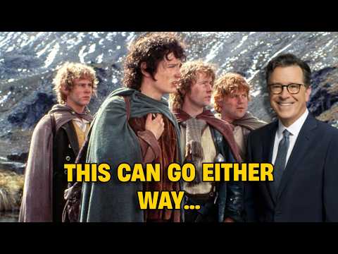 Stephen Colbert Is Cowriting A New Lord Of The Rings Movie...
